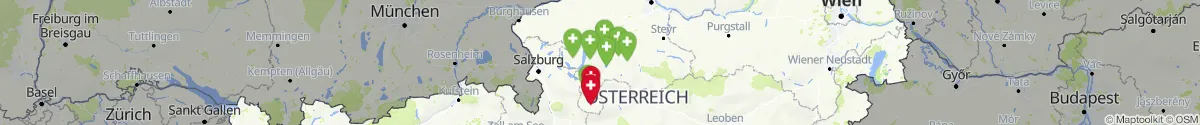 Kartenansicht für Apotheken-Notdienste in der Nähe von Bad Goisern am Hallstättersee (Gmunden, Oberösterreich)